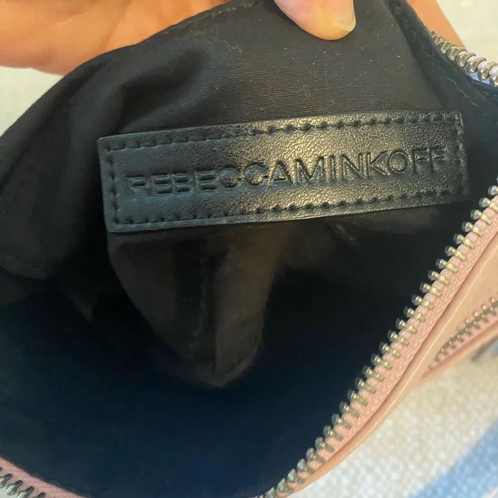 Rebecca Minkoff
5 Zip Rocker Leather Crossbody Bag, Pink/Blush silver hardware - Picture 7 of 12
